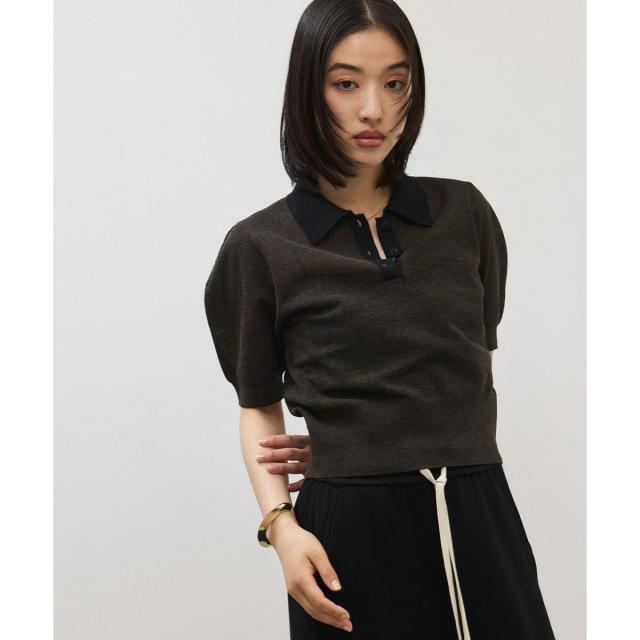 アダムエロペ（ADAM ET ROPE'）/【定番】ラミーニットポロシャツの通販