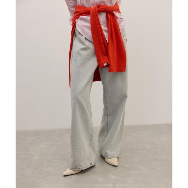 アダムエロペ（ADAM ET ROPE’）/【WEB限定】・【サステナブル】・【定番】ディープライズワイドデニム
