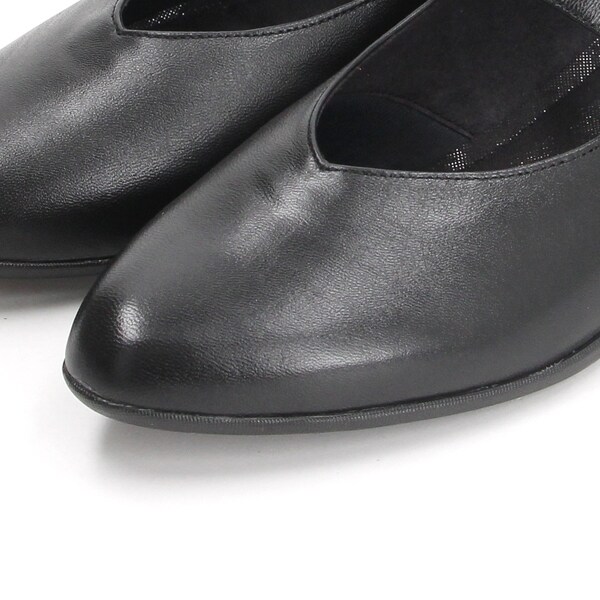 コンポジション9（composition9）/ワンストラップコンフォートウェッジヒールパンプス