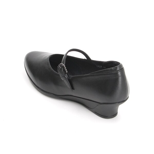 コンポジション9（composition9）/ワンストラップコンフォートウェッジヒールパンプス