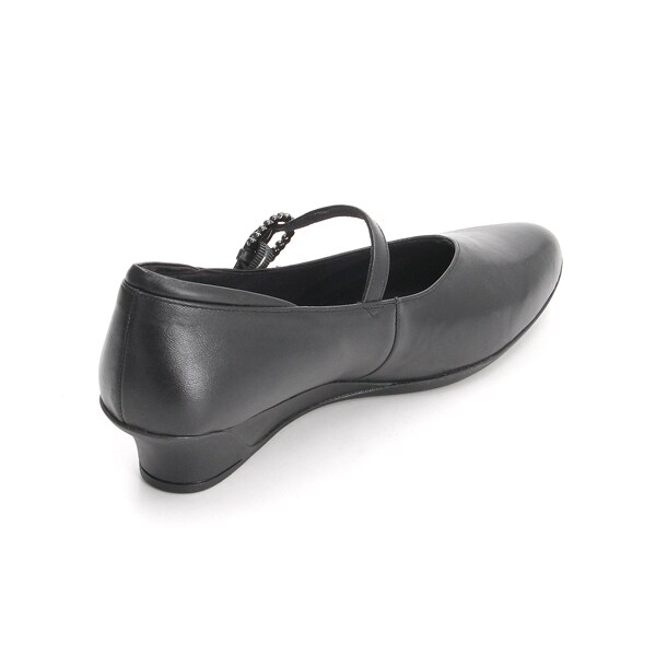 コンポジション9（composition9）/ワンストラップコンフォートウェッジヒールパンプス