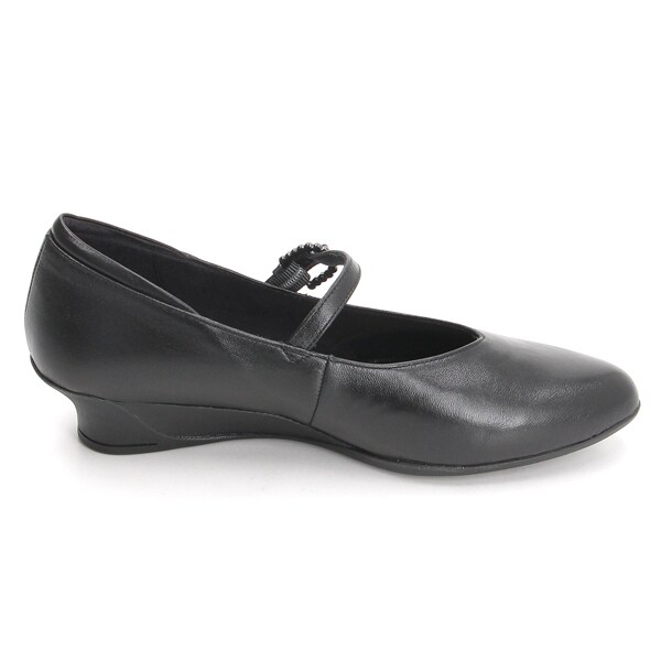 コンポジション9（composition9）/ワンストラップコンフォートウェッジヒールパンプス