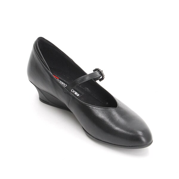 コンポジション9（composition9）/ワンストラップコンフォートウェッジヒールパンプス