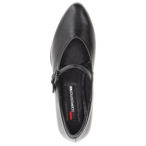 コンポジション9（composition9）/ワンストラップコンフォートウェッジヒールパンプス