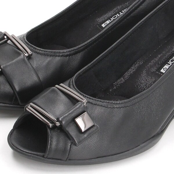 コンポジション9（composition9）/オープントゥコンフォートパンプス