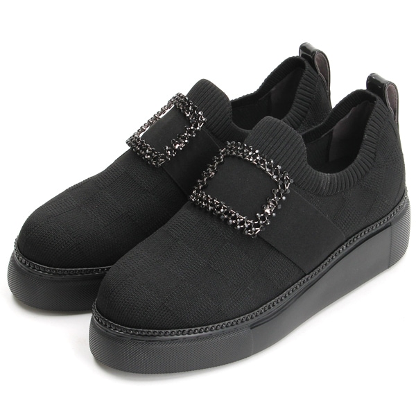 コンポジション9（composition9）/バックルモチーフコンフォートスリッポンスニーカー