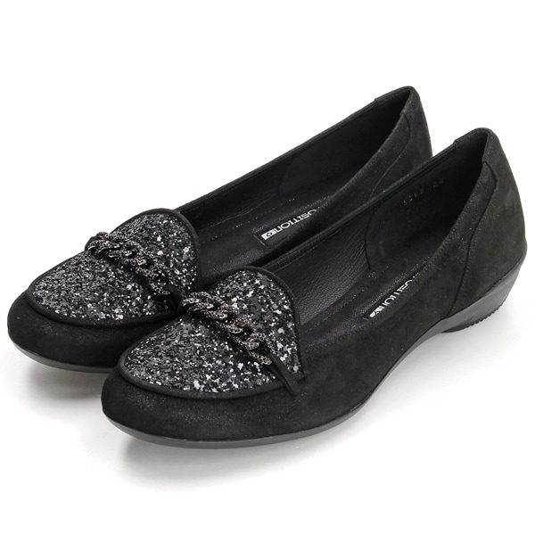 コンポジション9（composition9）/リボンモチーフスタイリッシュコンフォートフラットシューズ?