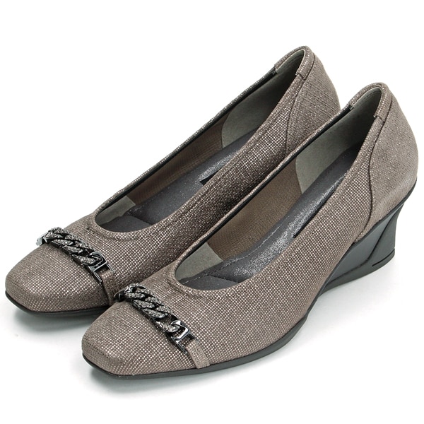 コンポジション9（composition9）/リボンモチーフスタイリッシュコンフォートフラットシューズ?