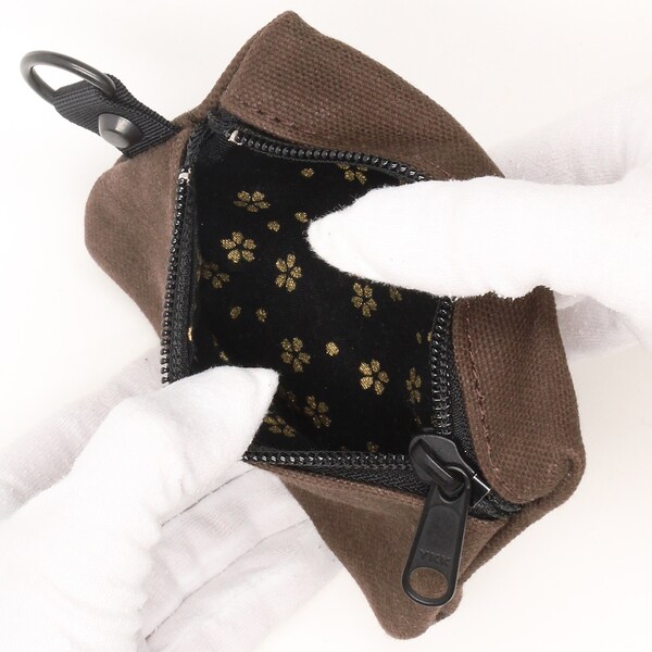 ビーシーイシュタル/日本製パラフィン加工防水帆布3連ポーチの通販は