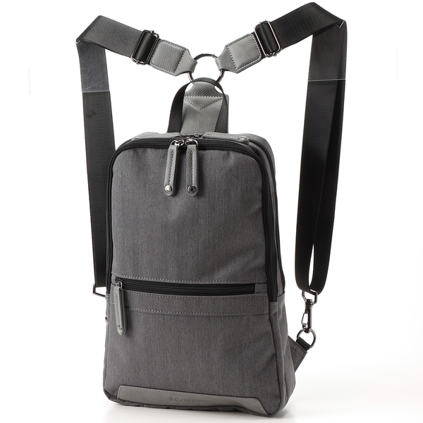 ビーシーイシュタル/デイリーに使えるスマートヘリンボンボディリュック