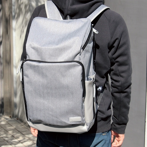 ビーシーイシュタル（B．C．+ISHUTAL）/ボン　スクエアリュック バッグ ビジカジ おしゃれ ヘリンボン 高機能