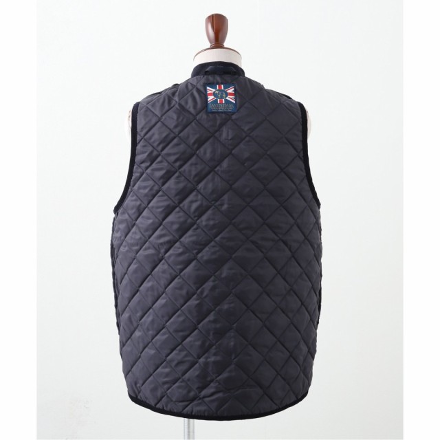 【NEW】ジャーナルスタンダード（JOURNAL STANDARD）/【LAVENHAM / ラベンハム】ZIP BOMBER GILET MENS