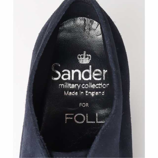 ジャーナルスタンダード（JOURNAL STANDARD）/SANDERS for FOLL / CHUKKA SUEDE DEEP NAVY