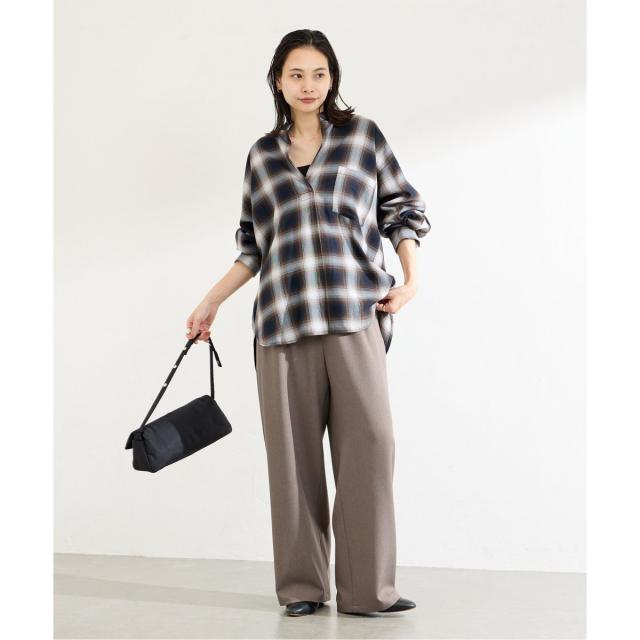 ジャーナルスタンダード（JOURNAL STANDARD）/《追加》ウールライクストレッチワイドパンツ