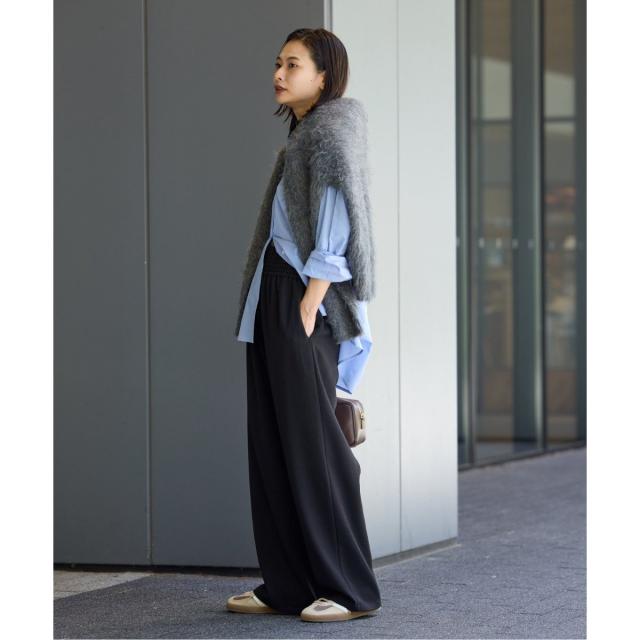 ジャーナルスタンダード（JOURNAL STANDARD）/《追加》ウールライクストレッチワイドパンツ