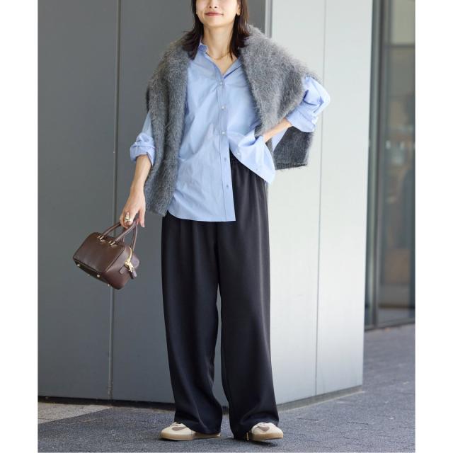 ジャーナルスタンダード（JOURNAL STANDARD）/《追加》ウールライクストレッチワイドパンツ