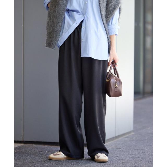 ジャーナルスタンダード（JOURNAL STANDARD）/《追加》ウールライクストレッチワイドパンツ