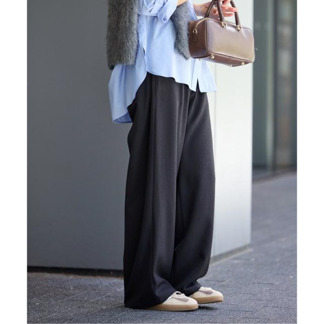ジャーナルスタンダード（JOURNAL STANDARD）/《追加》ウールライクストレッチワイドパンツ