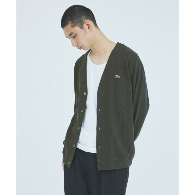 ジャーナルスタンダード（JOURNAL STANDARD）/LACOSTE × JOURNAL STANDARD / 別注 鹿の子 Vネックカーディガン