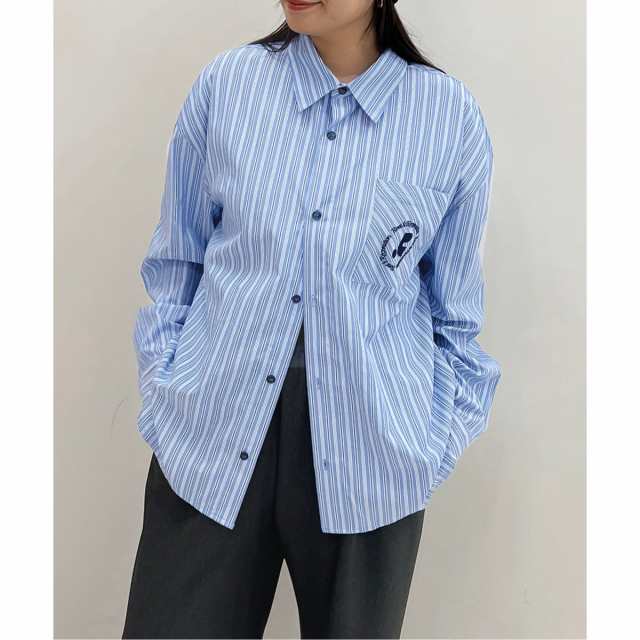 ジャーナルスタンダード（JOURNAL STANDARD）/【Rest&Recreation】OVERSIZED STRIPE SHIRT RR241ST001