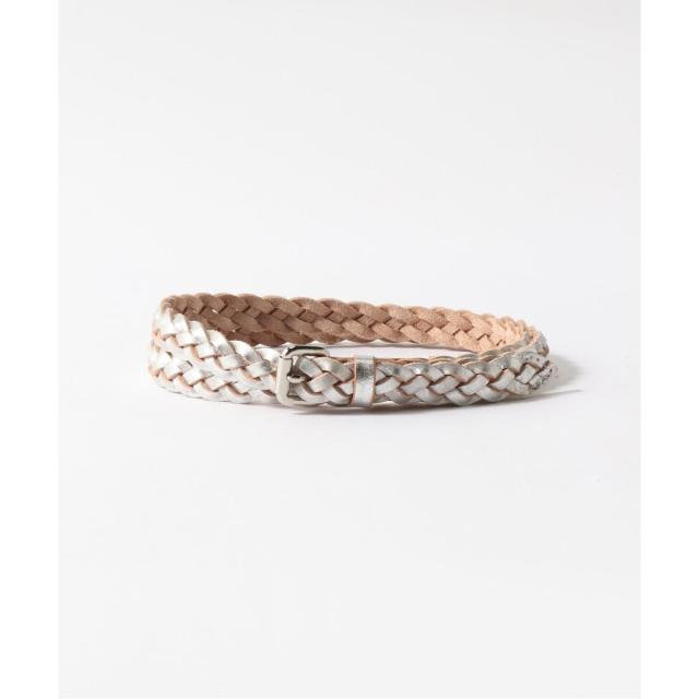 ジャーナルスタンダード（JOURNAL STANDARD）/MASTERCO． SILVER LEATHER 15mm MESH BELTの通販は