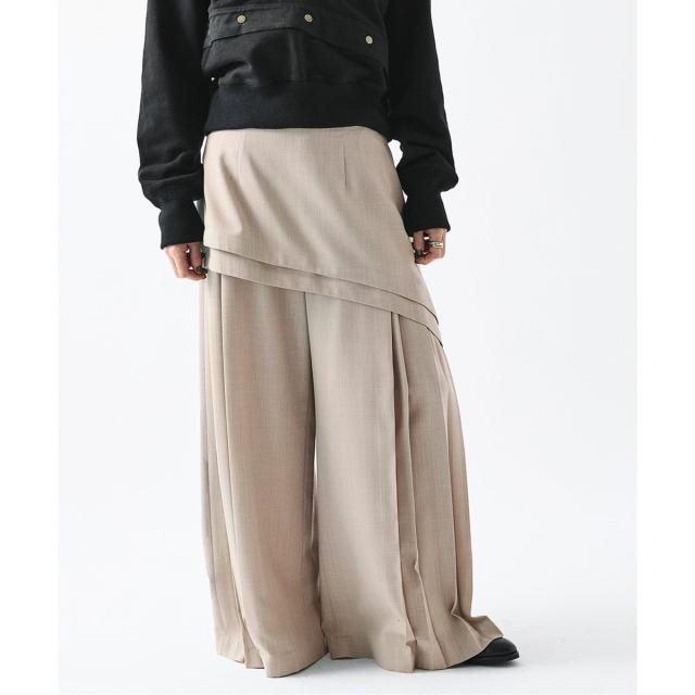 ジャーナルスタンダード（JOURNAL STANDARD）/【KIARIS vintage＆closet×JS】レイヤードプリーツパンツの通販は