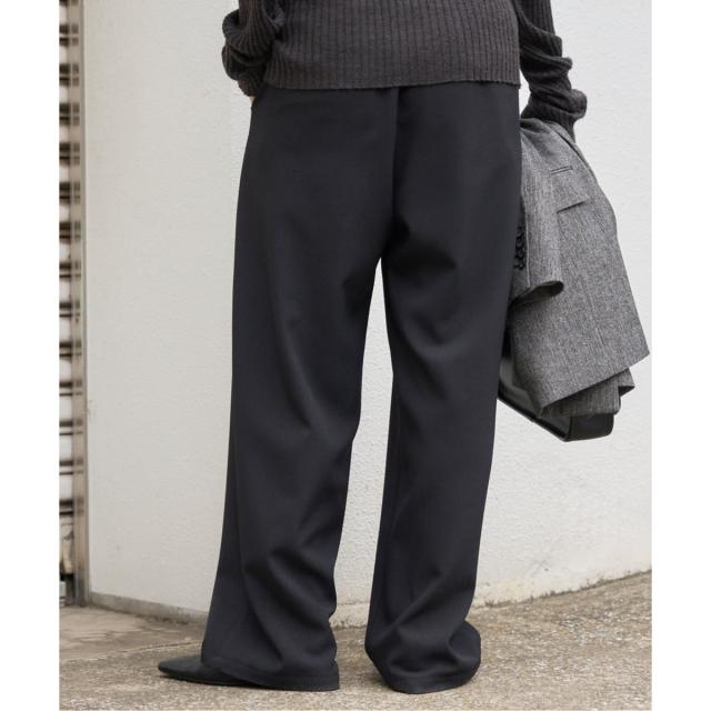 ジャーナルスタンダード（JOURNAL STANDARD）/《追加5》ウールライクストレッチワイドパンツ