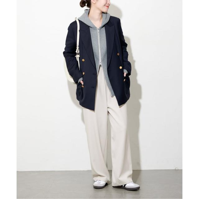 ジャーナルスタンダード（JOURNAL STANDARD）/《追加6》ウールライクストレッチワイドパンツ