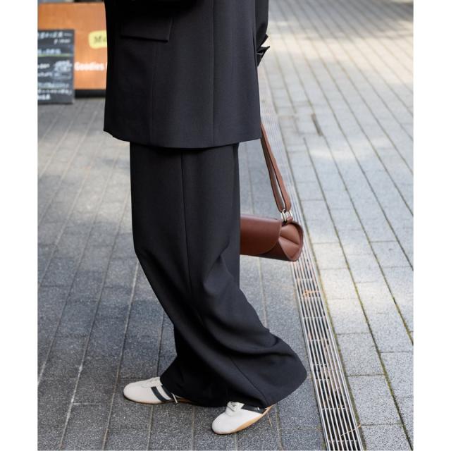 ジャーナルスタンダード（JOURNAL STANDARD）/《追加6》ウールライクストレッチワイドパンツ