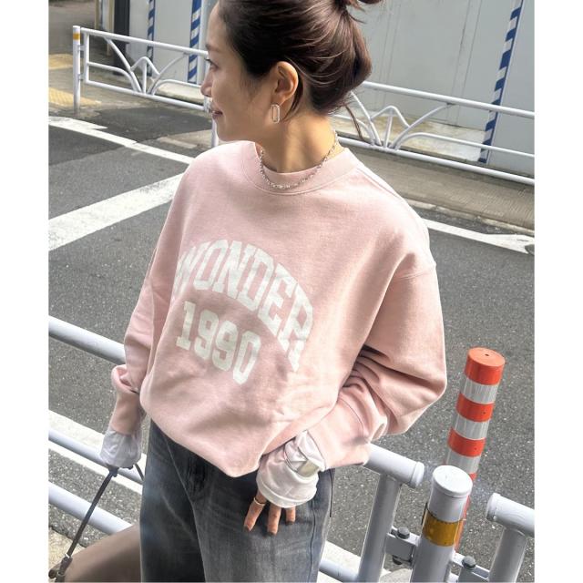 JOURNAL STANDARD ワンダーロゴスウェット　ピンク ワンダーロゴスウェット（スウェット）｜JOURNAL STANDARD