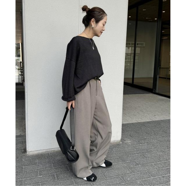 ジャーナルスタンダード（JOURNAL STANDARD）/《追加2》ウールライクストレッチスラックスパンツ