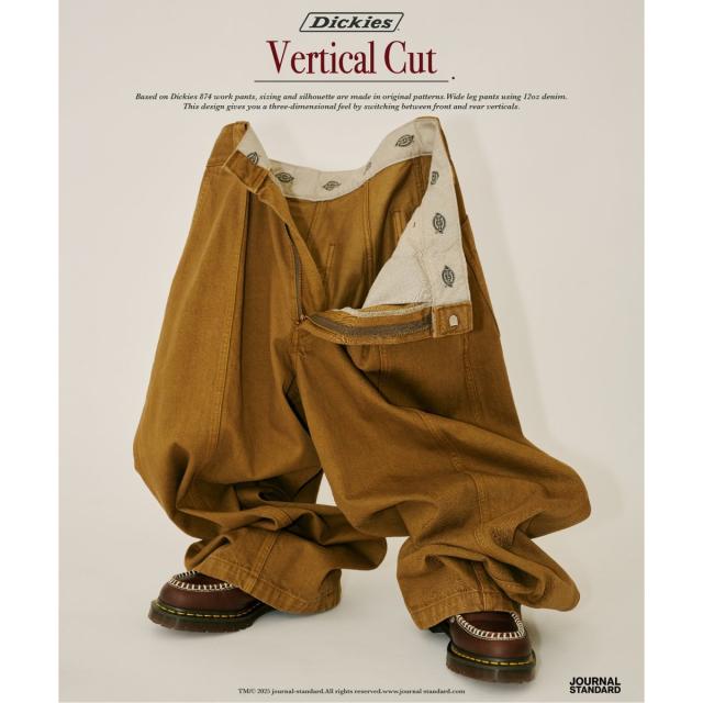 DICKIES /ディッキーズヴァーティカルカットデニムジャーナルスタンダード DICKIES / ディッキーズ ヴァーティカルカット デニムパンツ