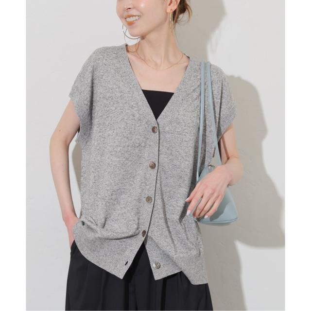 ジャーナルスタンダード（JOURNAL STANDARD）/《追加2》リネンレーヨンニュアンスベスト