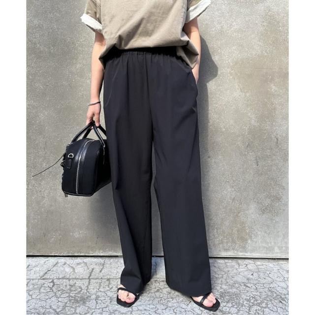 ジャーナルスタンダード　接触冷感/防しわ/撥水ナイロンストレッチワイドパンツ JOURNAL STANDARD パンツ 「WEB限定追加」「接触冷感/防しわ