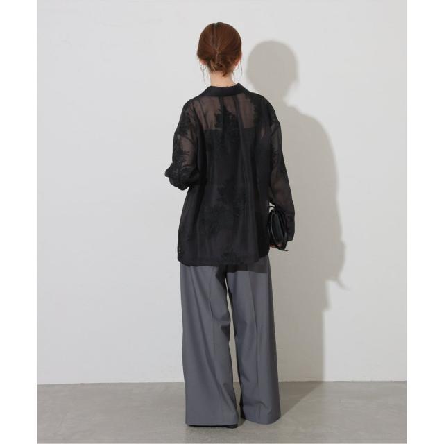 ジャーナルスタンダード（JOURNAL STANDARD）/《追加2》シアーレースビッグシャツ