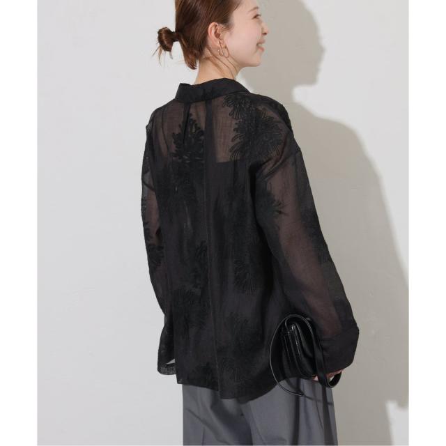 ジャーナルスタンダード（JOURNAL STANDARD）/《追加2》シアーレースビッグシャツ