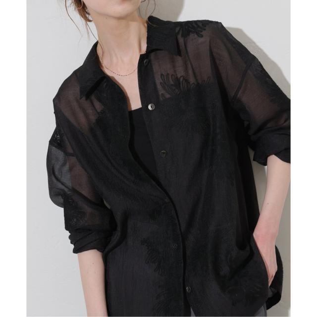 ジャーナルスタンダード（JOURNAL STANDARD）/《追加2》シアーレースビッグシャツ