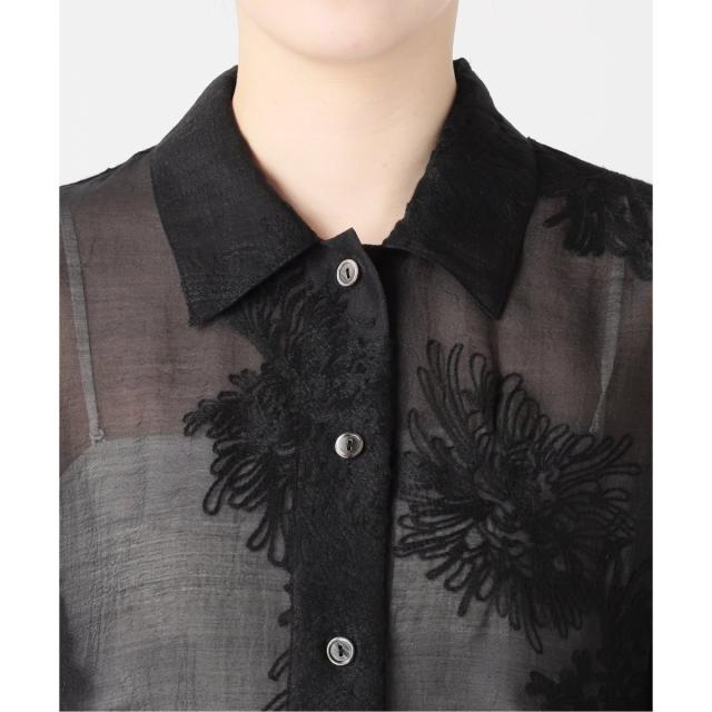 ジャーナルスタンダード（JOURNAL STANDARD）/《追加2》シアーレースビッグシャツ