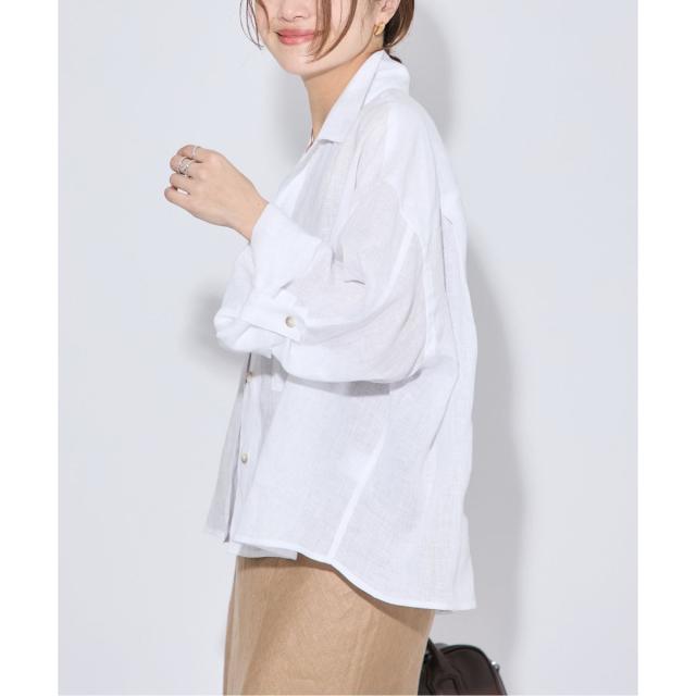 ジャーナルスタンダード（JOURNAL STANDARD）/《追加2》リネンレギュラーロールアップシャツ