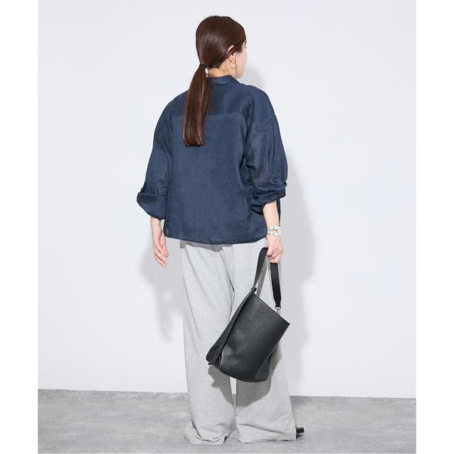 ジャーナルスタンダード（JOURNAL STANDARD）/《追加2》リネンレギュラーロールアップシャツ