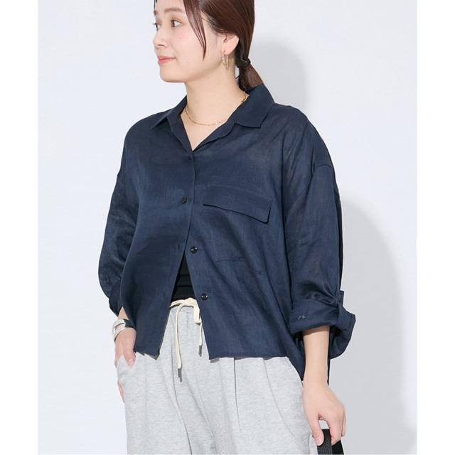 ジャーナルスタンダード（JOURNAL STANDARD）/《追加2》リネンレギュラーロールアップシャツ
