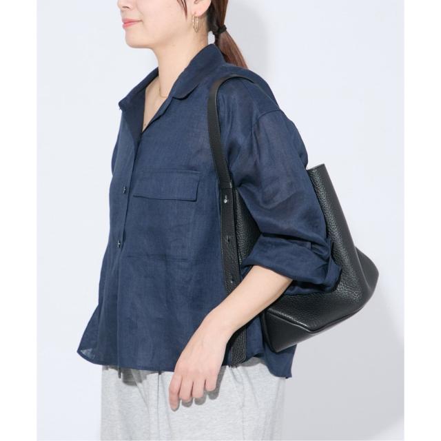 ジャーナルスタンダード（JOURNAL STANDARD）/《追加2》リネンレギュラーロールアップシャツ