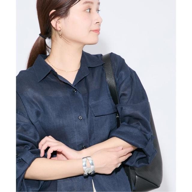 ジャーナルスタンダード（JOURNAL STANDARD）/《追加2》リネンレギュラーロールアップシャツ