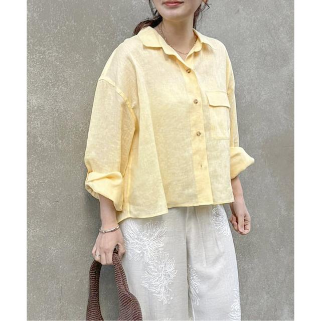 ジャーナルスタンダード（JOURNAL STANDARD）/《追加2》リネンレギュラーロールアップシャツ