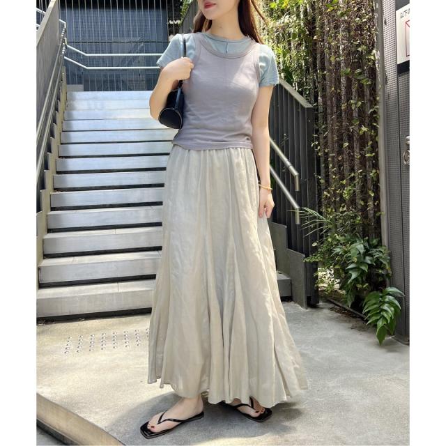 ジャーナルスタンダード（JOURNAL STANDARD）/《WEB限定追加2》シアーレーヨンリネンスカート