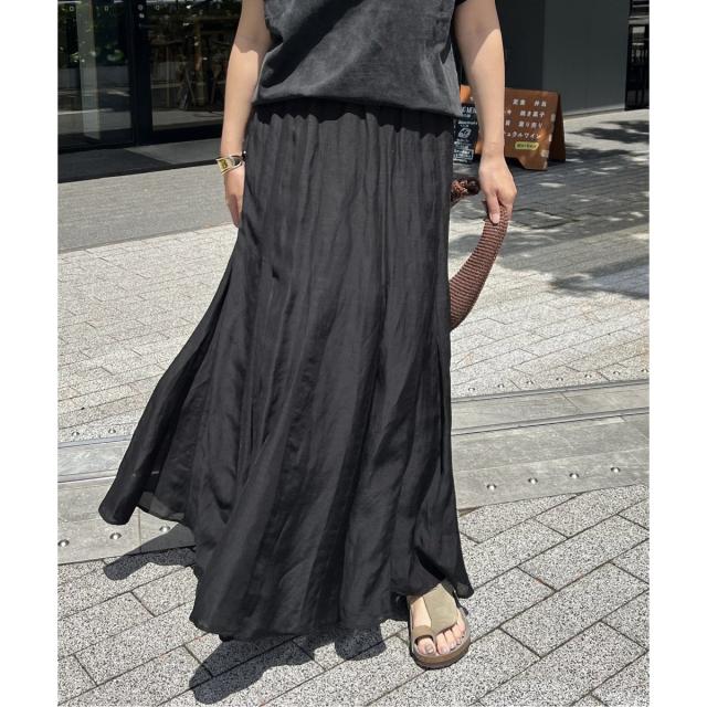 ジャーナルスタンダード（JOURNAL STANDARD）/《WEB限定追加2》シアーレーヨンリネンスカート