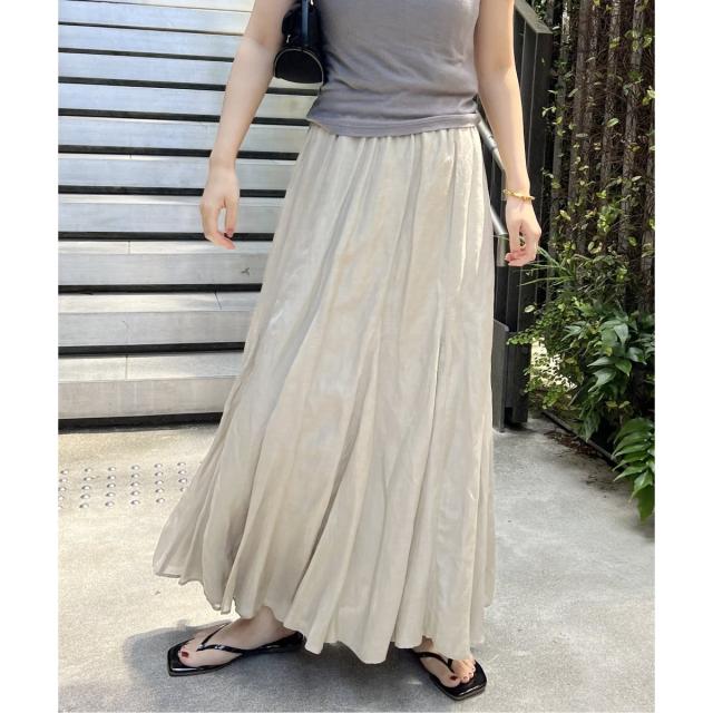 ジャーナルスタンダード（JOURNAL STANDARD）/《WEB限定追加2》シアーレーヨンリネンスカート