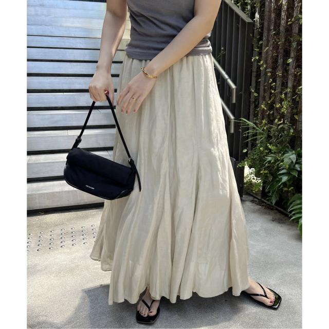 ジャーナルスタンダード（JOURNAL STANDARD）/《WEB限定追加2》シアーレーヨンリネンスカート