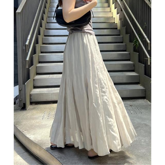 ジャーナルスタンダード（JOURNAL STANDARD）/《WEB限定追加2》シアーレーヨンリネンスカート