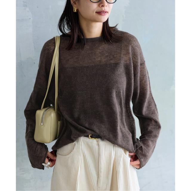 ジャーナルスタンダード（JOURNAL STANDARD）/《追加》シアーアルパカMIXプルオーバー